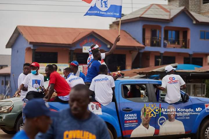 FB_IMG_1730719038310 Manhyia North will  not fall for the NDC's  falsehoods- Akwasi Konadu